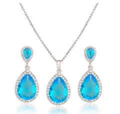 Zircon Jewelry Set - FASHIONKULTUR