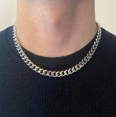 Daily Wearing Cuban Link Chain Choker - FASHIONKULTUR