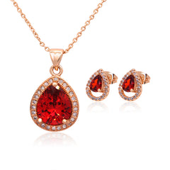 Zircon Jewelry Set - FASHIONKULTUR