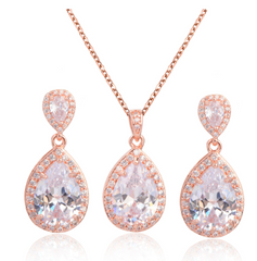 Zircon Jewelry Set - FASHIONKULTUR