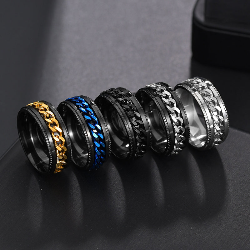 Cool Rotatable Ring - FASHIONKULTUR