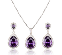 Zircon Jewelry Set - FASHIONKULTUR