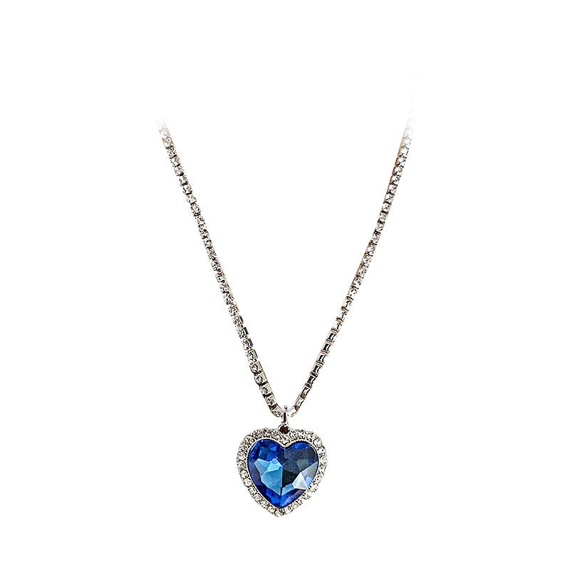 Titanic Heart Of Ocean Necklace - FASHIONKULTUR