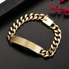 18K Gold Chain Bracelets - FASHIONKULTUR